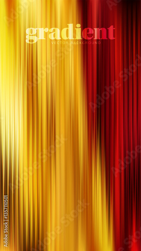 Abstract fractal ripple glass distortion effect background. Ribbed glass texture with vibrant gradients smooth fluted vertical lines. Reeded Bold dynamic design blending futuristic tones