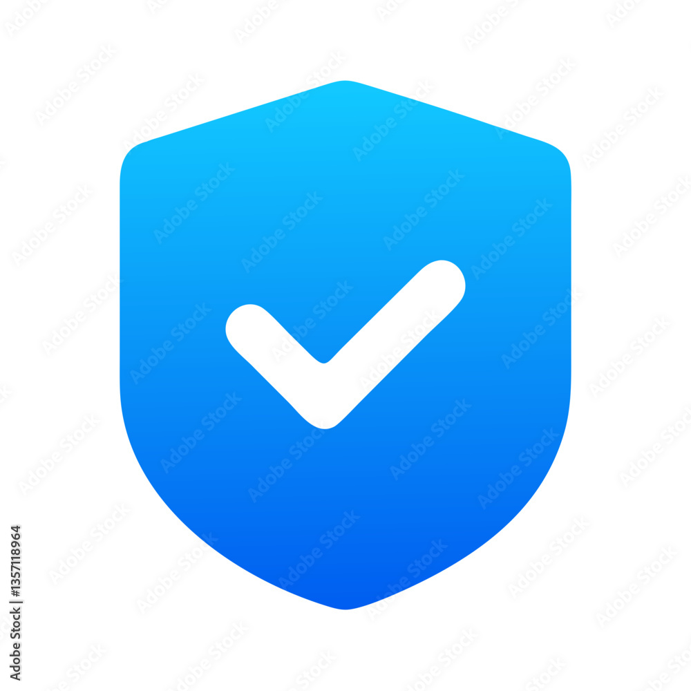 Secure Shield Icon Depicts Digital Protection Secure Shield Icon Depicts Digital Protection