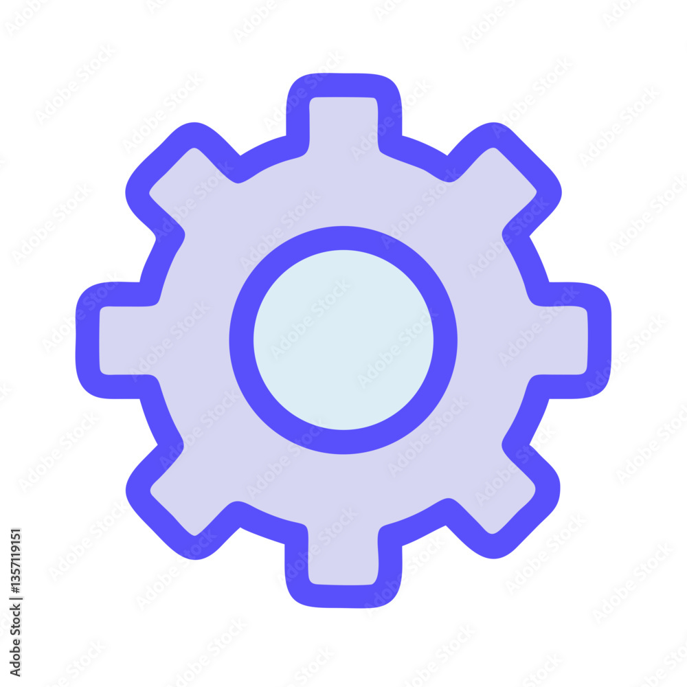 A simple, modern gear icon for website design. A simple, modern gear icon for website design.