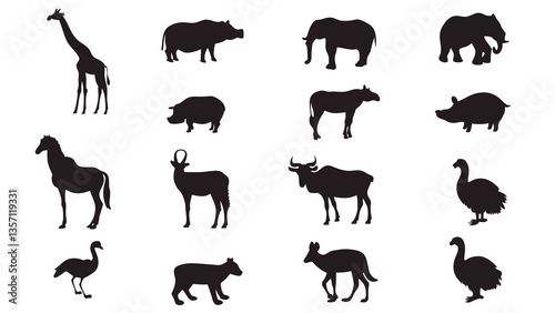 Animal Silhouette Collection