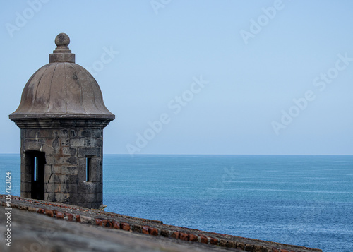tower of the old fortress, Old San Juan, Puerto Rico photo