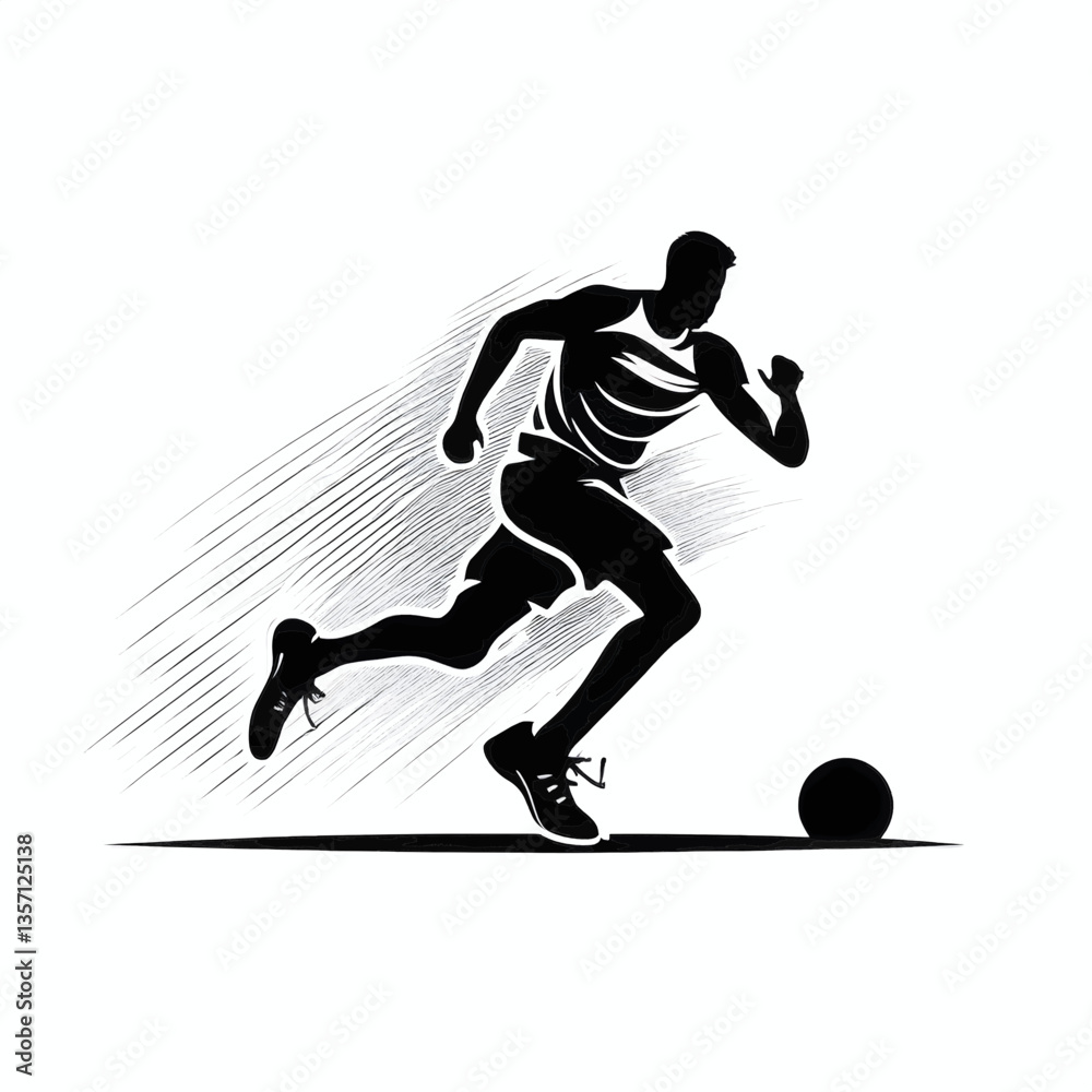 football player silhouette vector football player silhouette vector
