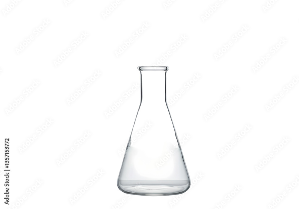 Erlenmeyer Flask with Substance isolated on transparent background Erlenmeyer Flask with Substance isolated on transparent background