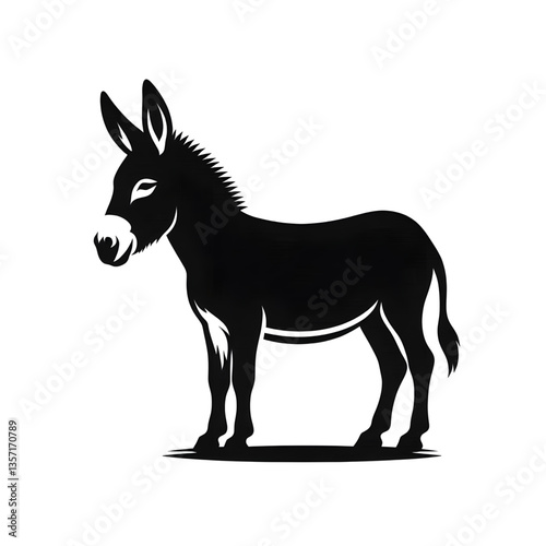 donkey vector illustration