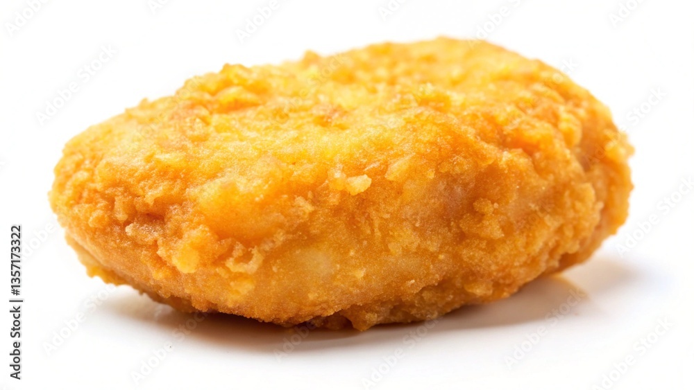 Nugget on white Nugget on white