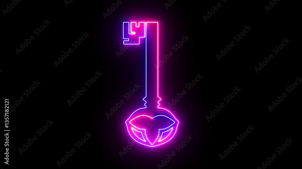 Shape layer key icon animation Shape layer key icon animation
