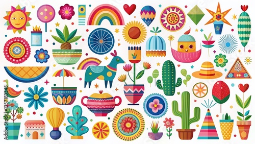 Free Clip Art Download: Colorful Graphics & Design Elements