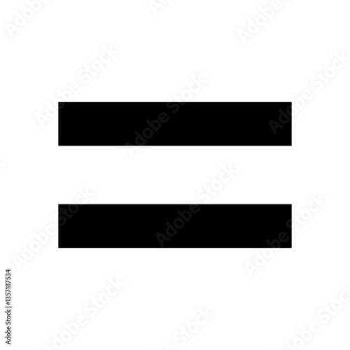 Equal Sign Icon