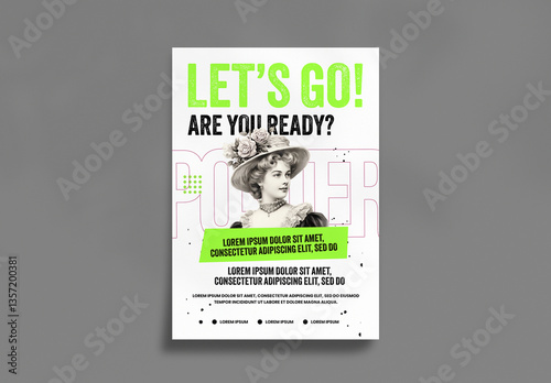 Retro Aesthetic Typography Poster