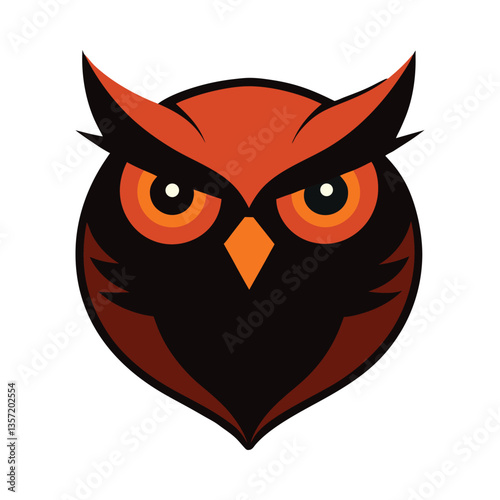 owl with heart