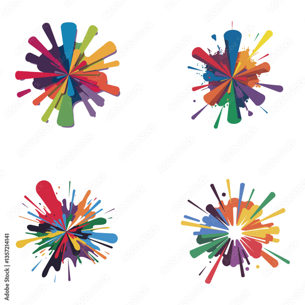 Color Burst Splash Pack. Color Burst Splash Pack.