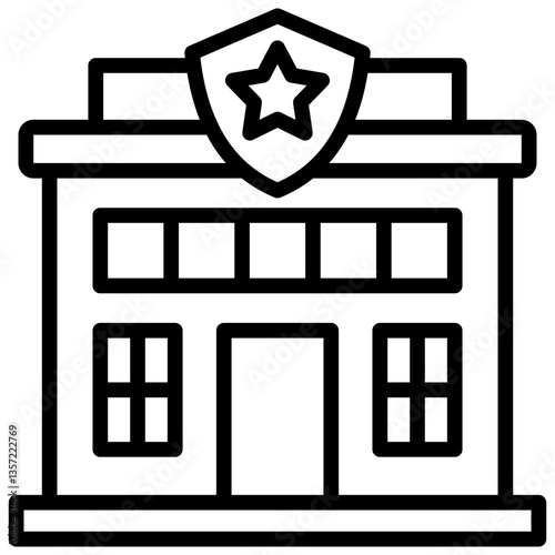 Police Station Icon