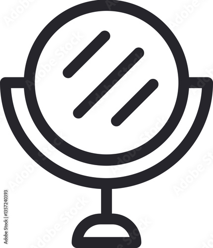 Mirror Outline Icon