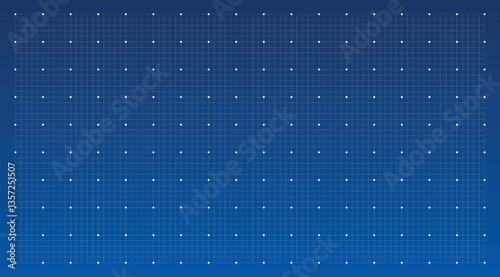 Vector illustration. Blueprint template with a clean layout for engineering sketches and professional design projects