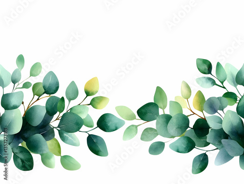 A beautiful arrangement of green leaves showcasing nature's elegance, perfect for backgrounds or decor.