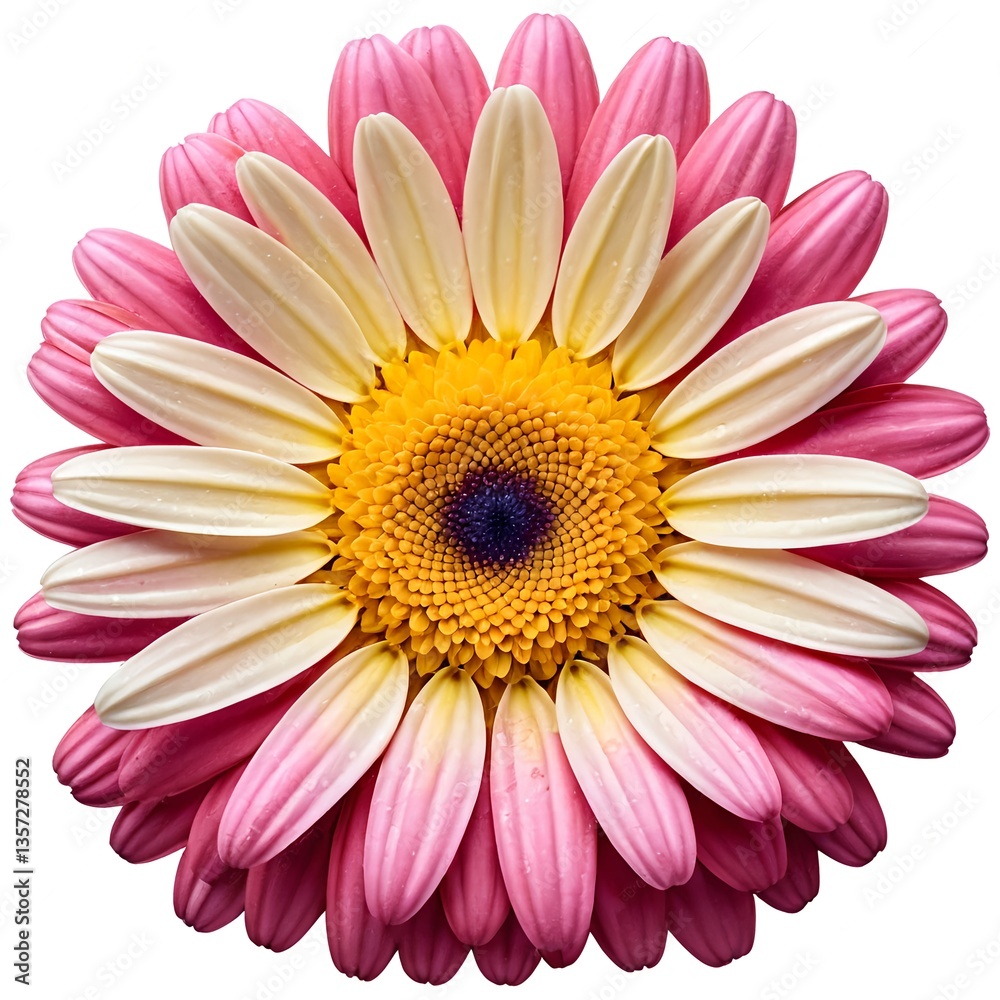 Obraz premium Pink and Cream Osteospermum Flower Close-up