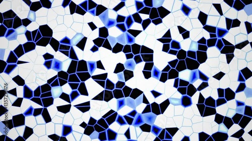 Psychedelic Colorful Polygon Morphing Loop in 4K, geometric pattern morphing motion, colorful abstract motion background, morphing geometric shapes