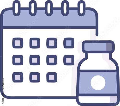 Medical Checklist Icon for Healthcare Records and Patient Management Systems
