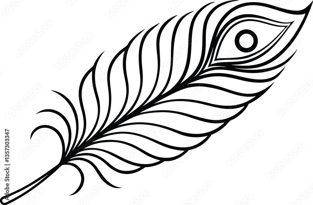 Peacock feather outline vector art,Peacock feather vector Peacock feather outline vector art,Peacock feather vector