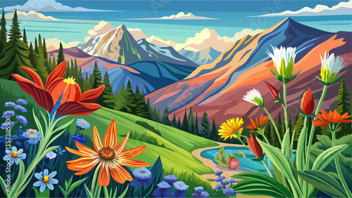 Sunrise at the Garden of the Gods in Colorado Springs, 