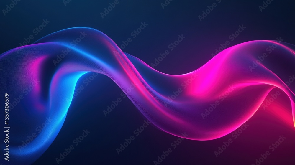 Abstract flowing vibrant waves Abstract flowing vibrant waves