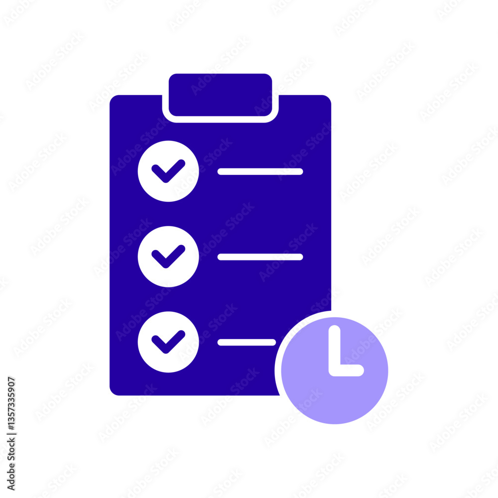 Icon a agenda, isolated against a clean background. Icon a agenda, isolated against a clean background.