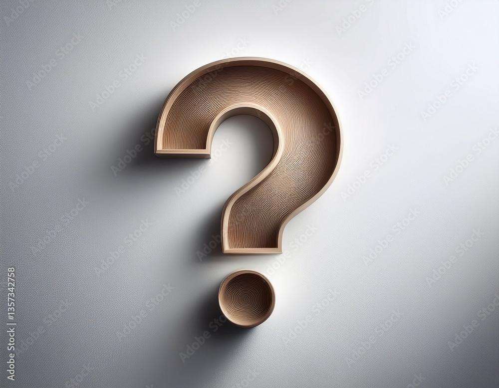 white background featuring a design with a prominent question mark and ample space for additional content or an image white background featuring a design with a prominent question mark and ample space for additional content or an image
