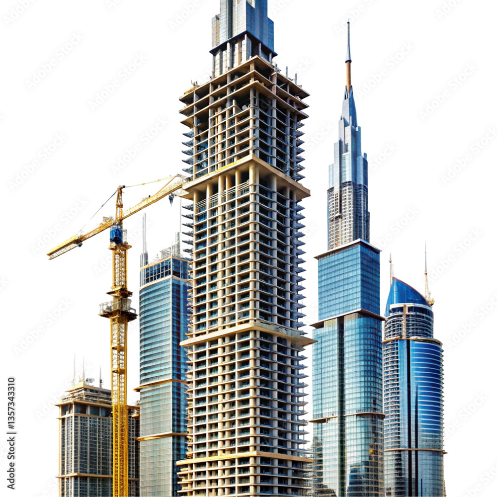 Fototapeta premium building under construction