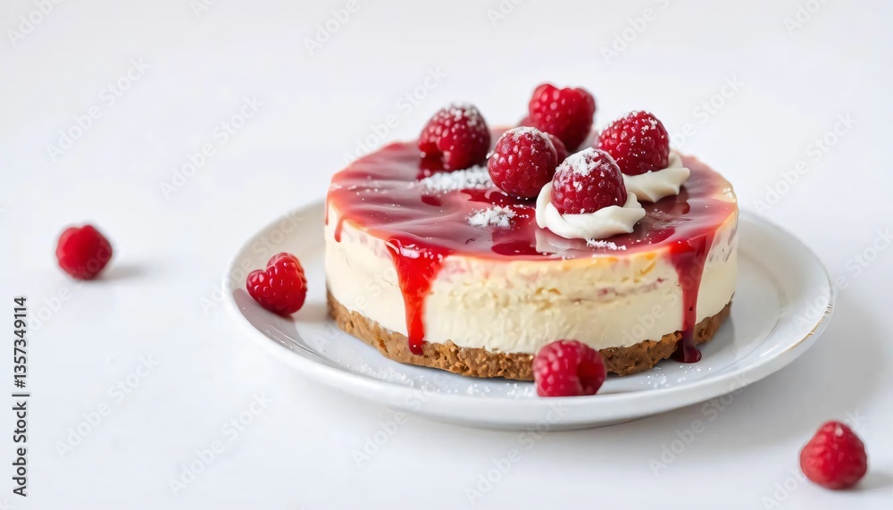 Delicious Raspberry Cheesecake: A Sweet Indulgence Delicious Raspberry Cheesecake: A Sweet Indulgence