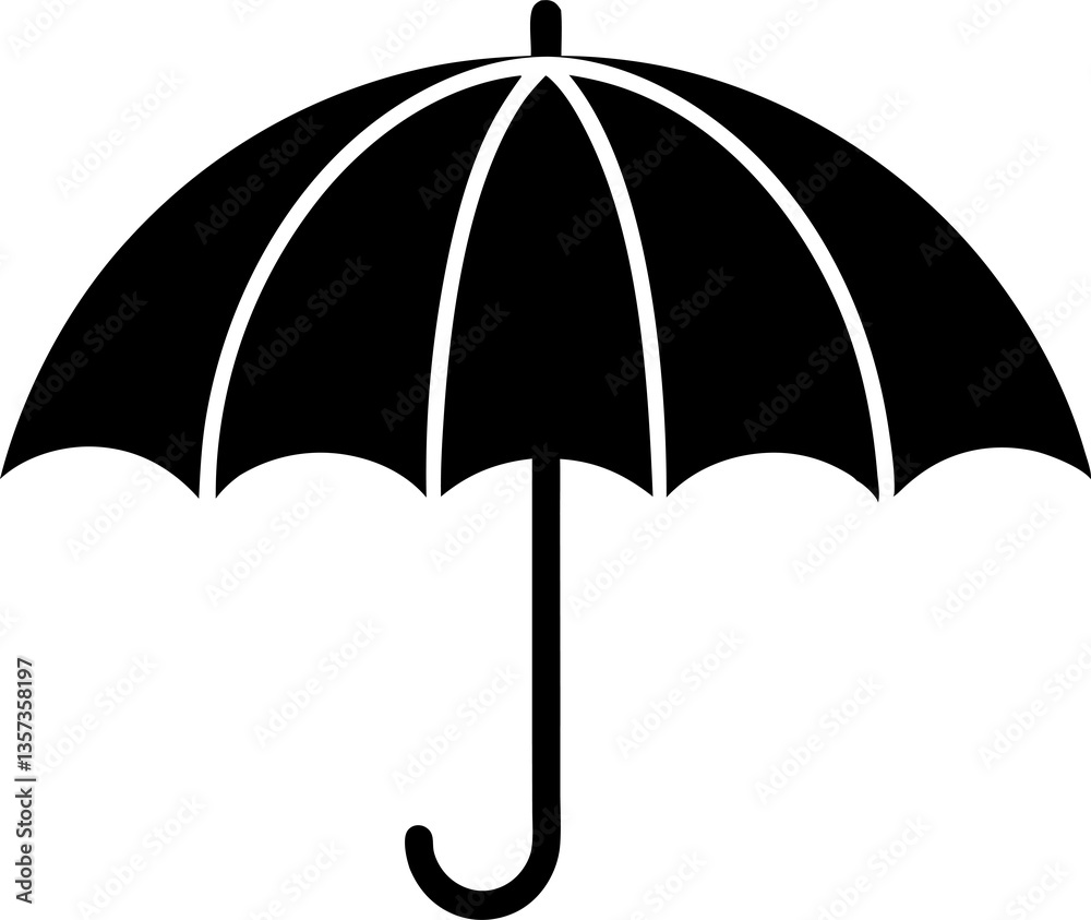 black umbrella vector illustration black umbrella vector illustration