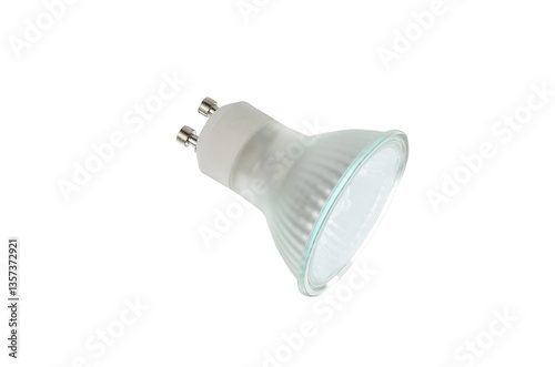Obraz na płótnie Halogen GU10 reflector light bulb spotlight w salonie