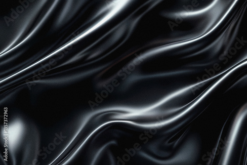 Abstract Black Noise Textile Background