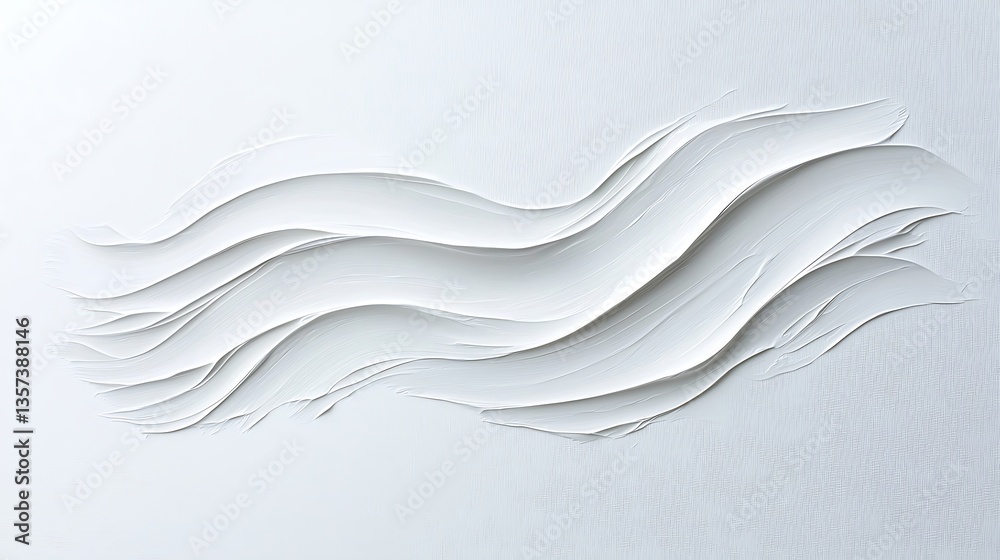 White Wave Abstract Texture. White Wave Abstract Texture.
