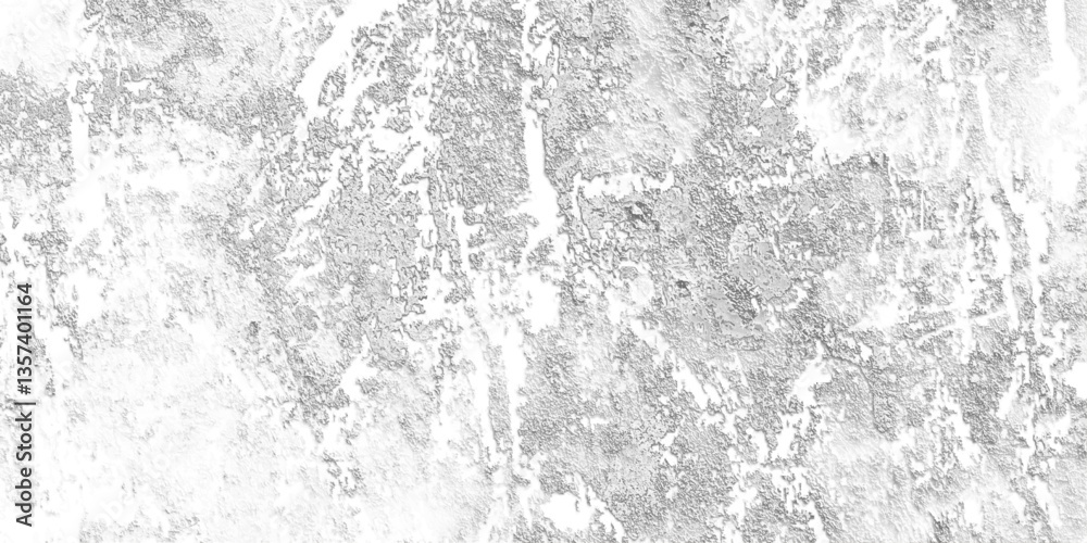 Fototapeta premium white marble texture black grunge monochrome scratches, chips, cracks, and worn surface spots affect posters placards ripped torn crumpled paper gray rock-wide banners Distressed stone background