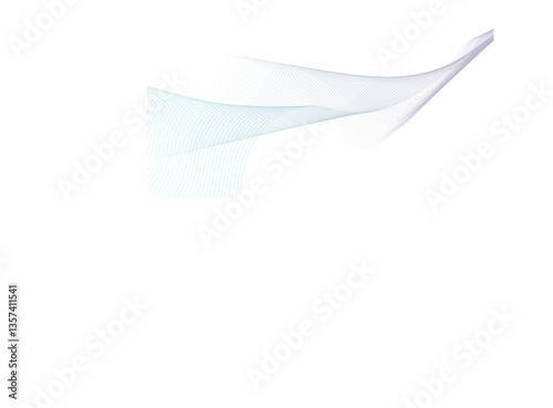 Blue and pink colorful waves lines design.
