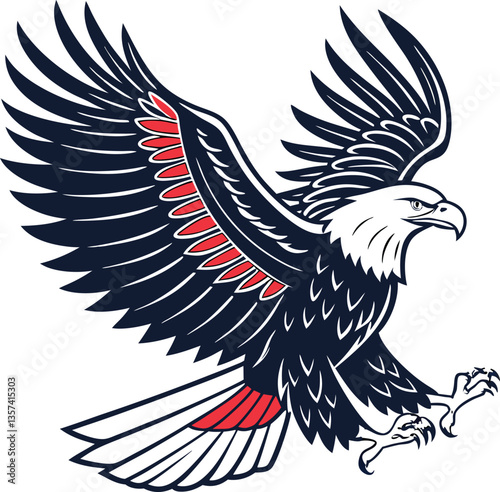Flying Eagle Artwork