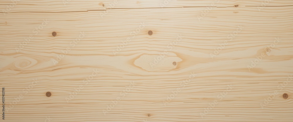 Fototapeta premium Smooth Light Yellow Pine Wood Texture High-Resolution Image for Design Projects