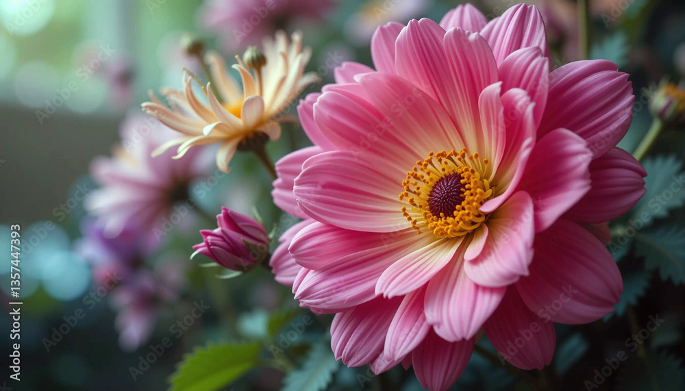 Fototapeta premium Pink flower