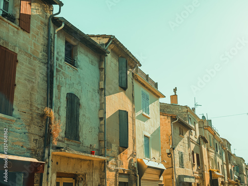 Exploring the Historic Charm of Beaucaire, a French Village with a Street View