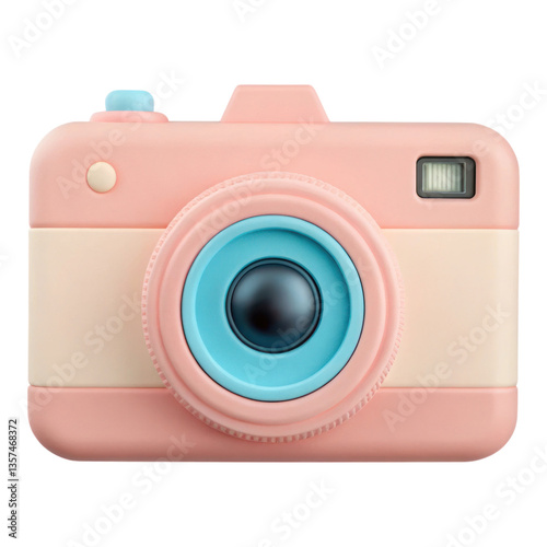 playful 3D camera design perfect for summer adventures captures essence of fun and creativity