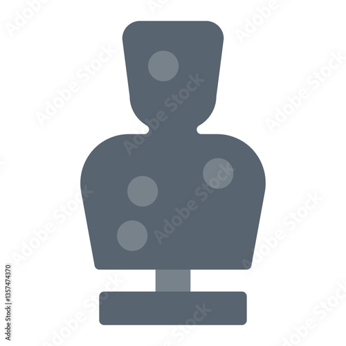 Colorful Flat Shooting Target Icon
