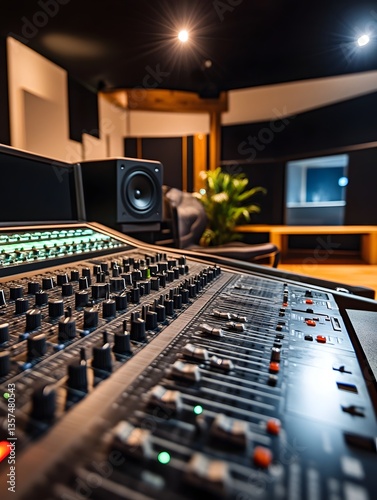 Wallpaper Mural Professional recording studio with high-end audio equipment Torontodigital.ca