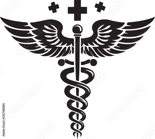 caduceus medical symbol
