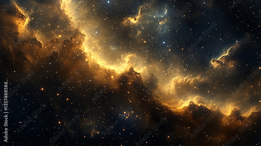 Obraz premium space background with stars