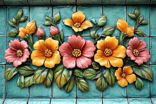 A textured ceramic backgrou...