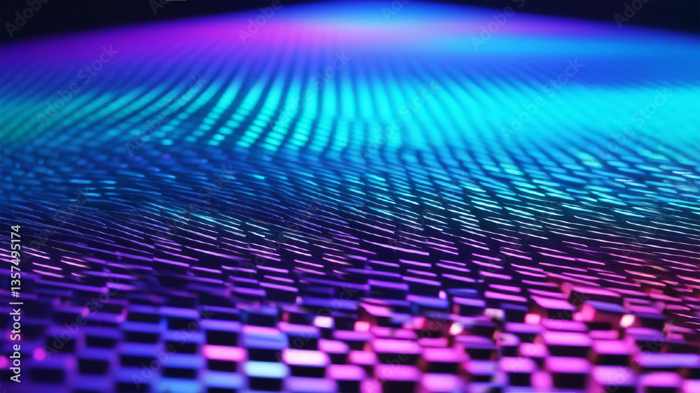 Colorful Abstract Pattern with Gradient Lighting Colorful Abstract Pattern with Gradient Lighting