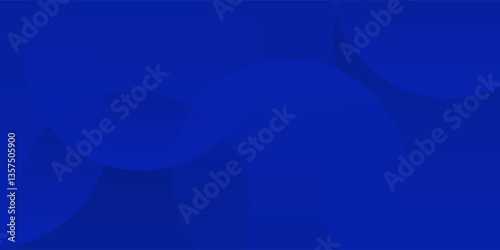 Abstract Blue fluid gradient Geometric banner design background.