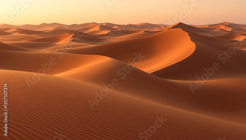 Fototapeta Naklejka Na Ścianę i Meble -  Desert sand dunes 