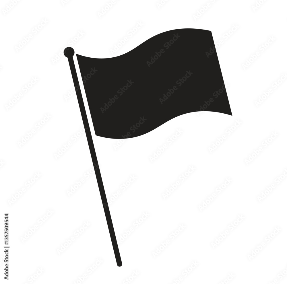 flag icon sign signifier vector isolated on white background vector Illustration flag icon sign signifier vector isolated on white background vector Illustration