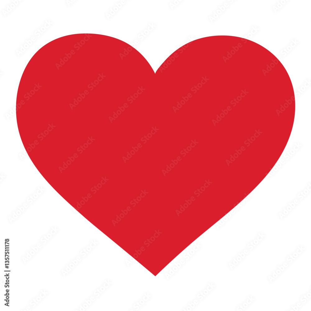 red heart vector icon love valentine icon vector isolated red heart vector icon love valentine icon vector isolated